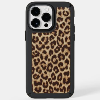 Leopard Print Speck Iphone 14 Pro Max Case by ReligiousStore at Zazzle