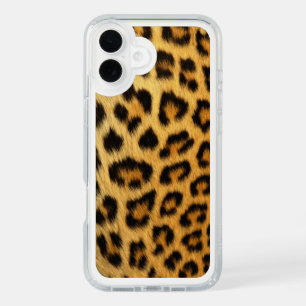 Leopard Print iPhone 16 Plus Case
