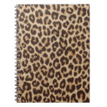 Leopard Print Spiral Notebook