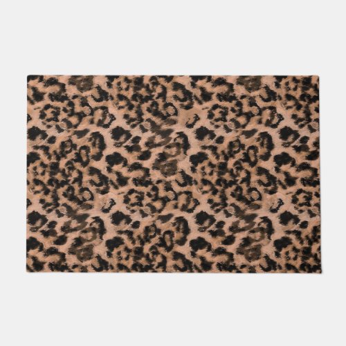 Leopard _ print spotted animal_print doormat