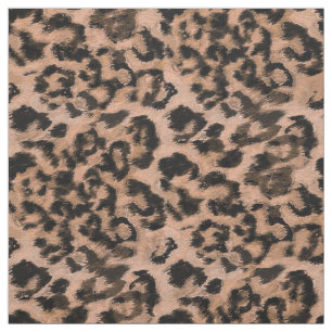 Leopard - print spotted animal-print fabric