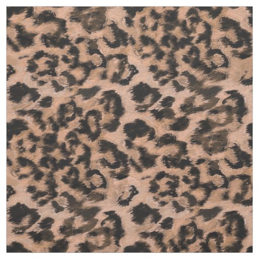 Leopard - print spotted animal-print fabric