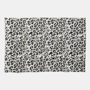 Leopard - print spotted animal-print kitchen towel