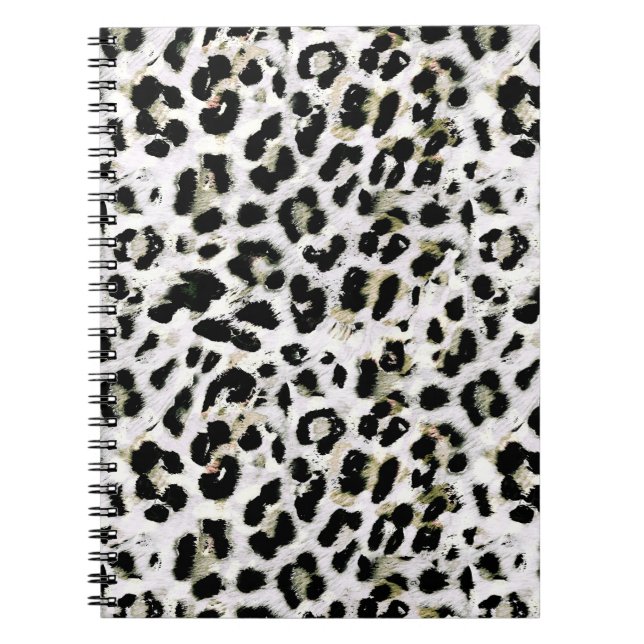 Leopard - print spotted animal-print notebook (Front)