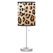 Leopard Print Table Lamp (Left)
