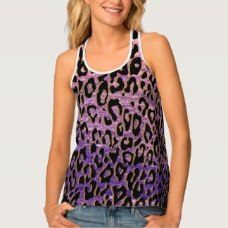 Leopard print tank top