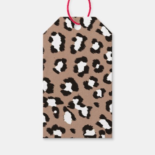 Leopard Print Thank You Gift Tag