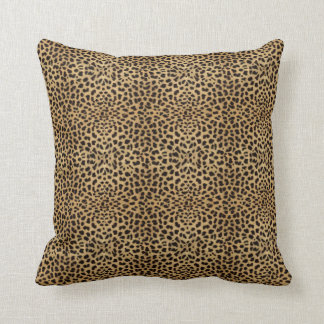 Leopard Print Throw Pillow