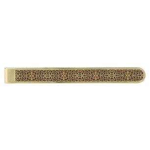Leopard Print Tie Bar