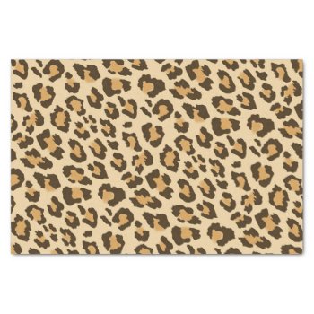 Leopard Print Tissue Paper by imaginarystory at Zazzle