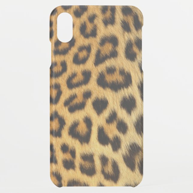Leopard Print Uncommon iPhone Case (Back)