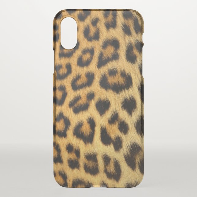 Leopard Print Uncommon iPhone Case (Back)