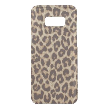 Leopard Print Uncommon Samsung Galaxy S8 Plus Case by ReligiousStore at Zazzle