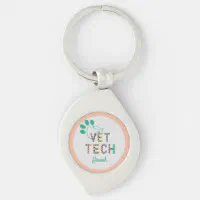 Vet Tech Vet Assistant Veterinarian Paw Print Stethoscope 