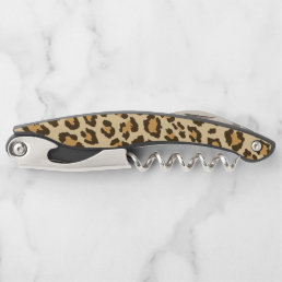 Leopard Print Waiter&#39;s Corkscrew