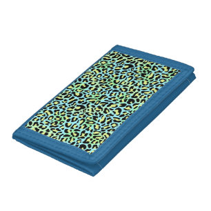 Leopard Print Wallet. Trifold Wallet