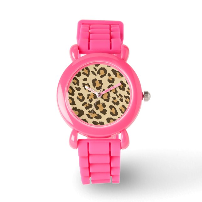 Leopard Print Watch (Front)
