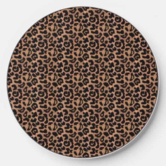 Leopard Print Wireless Charger (Front)