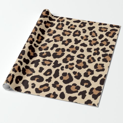 Leopard Print Wrapping Paper 