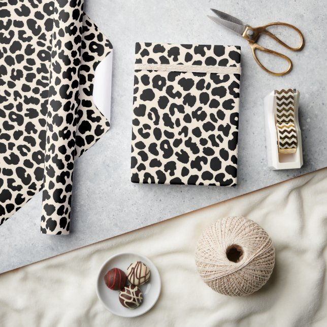 Leopard Print Wrapping Paper (Crafts)
