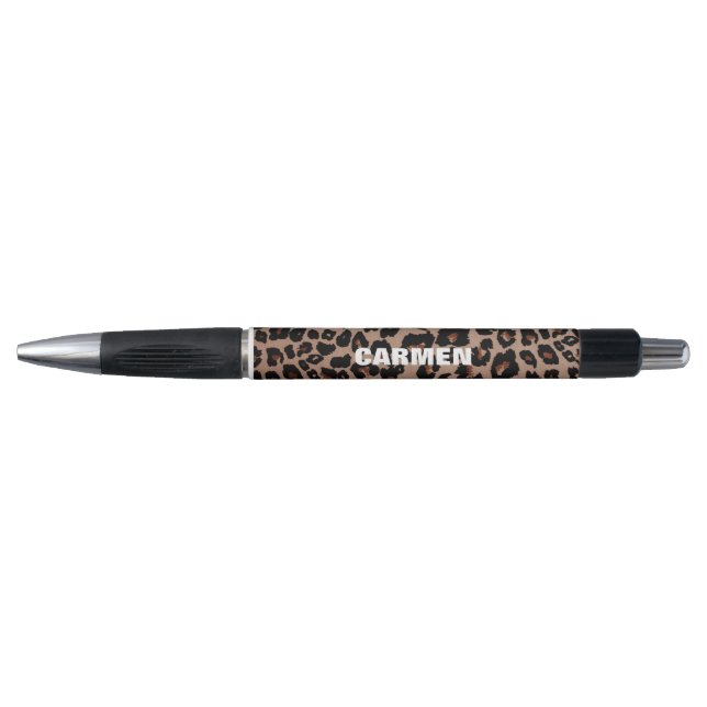 LEOPARD PRINT writing ink pen (Front)