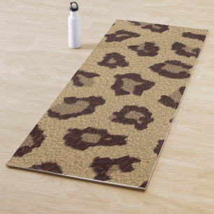 Leopard Print Yoga Mat