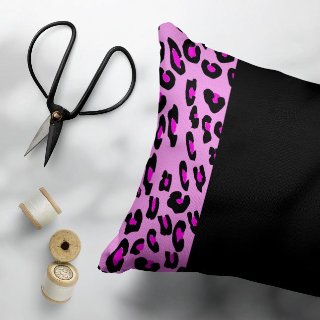 Leopard Print, Zebra Print, Animal Print, Pink Pillow Case (Creator Uploaded)