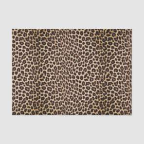 leopard printed  tissue paper