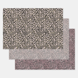 Leopard Prints Wrapping Paper Sheets