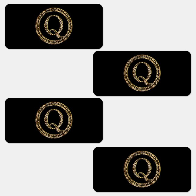 Leopard Q Labels (Group)