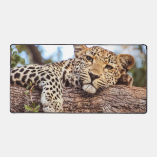 Leopard Relaxing Desk Mat