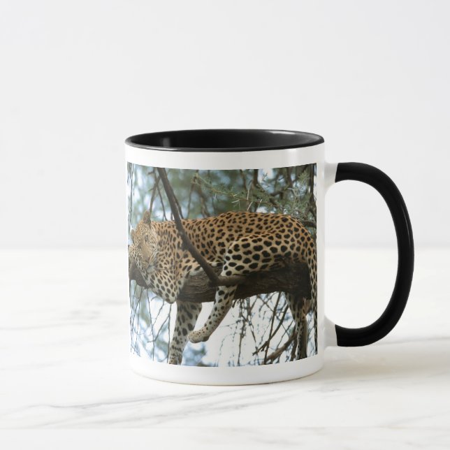 Leopard Resting in Tree Mug (Right)