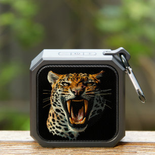 Leopard roaring attack head bluetooth speaker