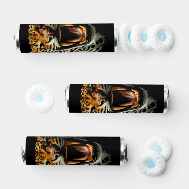 Leopard roaring attack head breath savers® mints (Assorted)