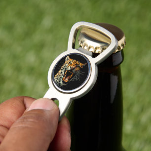 Leopard roaring attack head divot tool