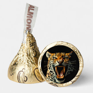 Leopard roaring attack head hershey®'s kisses®