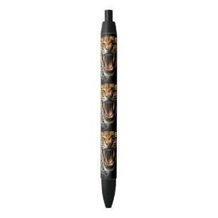 Leopard roaring attack head pen