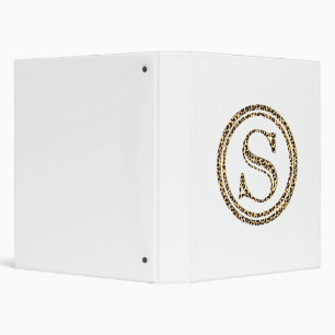 Leopard S 3 Ring Binder