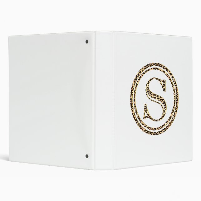 Leopard S 3 Ring Binder (Background)