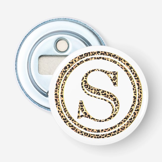 Leopard S Bottle Opener (Front)