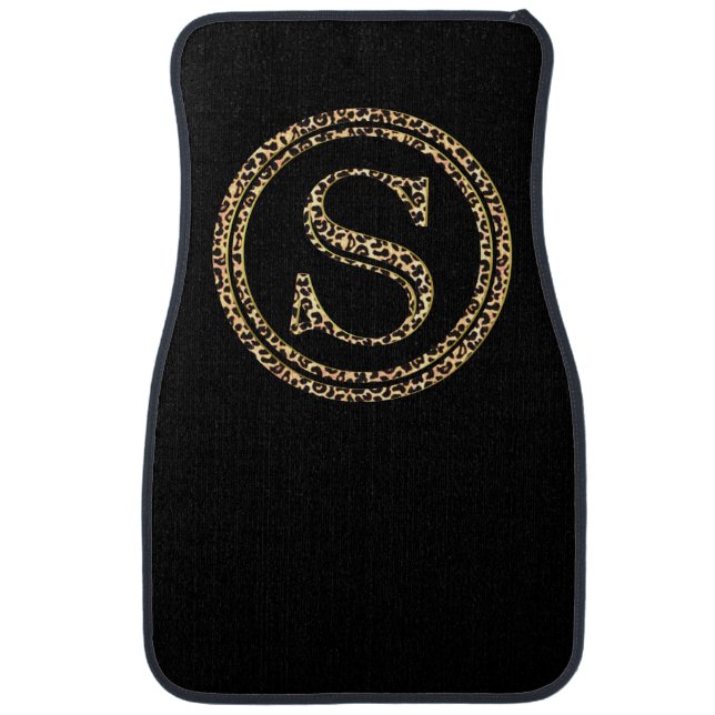 Leopard S Car Floor Mat (Front)