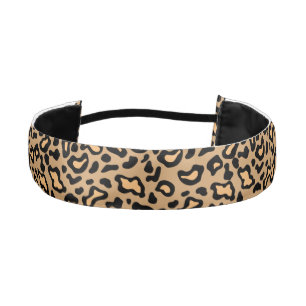Leopard Satin Non-Slip Headband