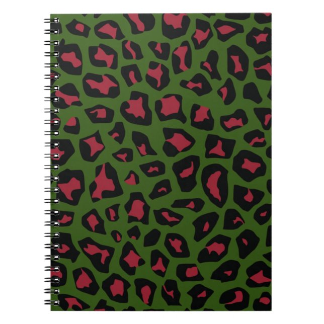 Leopard Seamless Pattern  Notebook (Front)