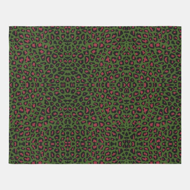 Leopard Seamless Pattern  Rug (Front)