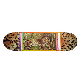 leopard sk.1 skateboard deck