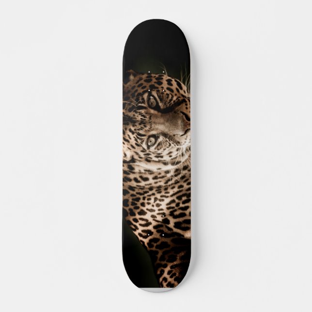 Leopard  skateboard (Front)