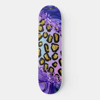 leopard skateboard