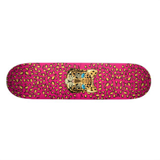Leopard Skateboard Deck