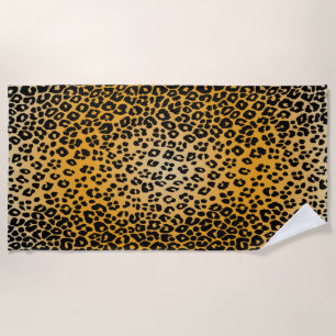 Leopard Skin-2 Beach Towel