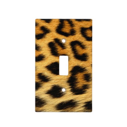 Leopard Skin Animal Print Light Switch Cover